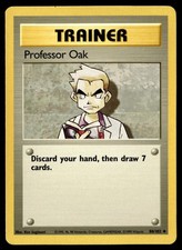 professor oak pokemon card Uncommon Base Set 88/102 Pokmon Cards CollexyLux then draw 7 cards. Professor Oak 026/032 Holo -