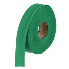 1 Inch Double Fold Bias Tape Continuous Bulk Bias Tape Green 10 Yards