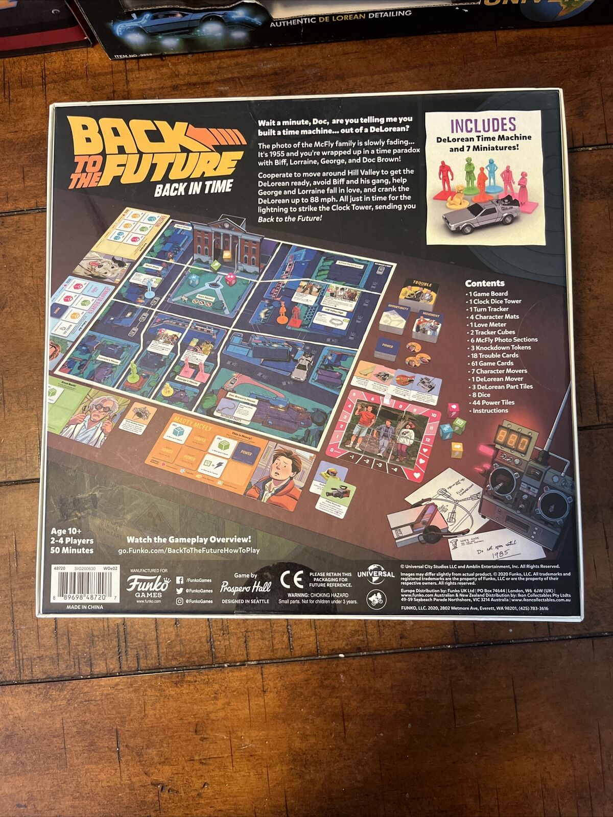 Back to the Future: Back in Time, Board Game