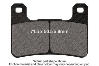 EPFA379HH EBC EXTREME PRO HH Brake Pad Set