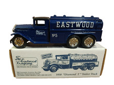 ERTL 1930 Diamond T Tanker Truck Bank Eastwood Company Limited Edition NEW