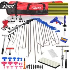 85Pcs WHDZ Car Dent Repair Tools–Paintless Slide Hammer Puller Bridge Lifter Kit