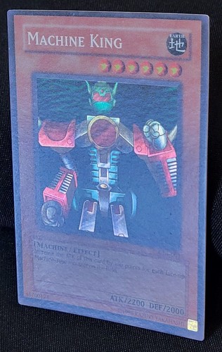 YuGiOh 3 x Machine King DL4-001 carta promozionale super rara LP - Foto 12 di 14