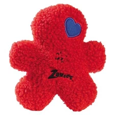 Zanies Embroidered Berber Boy Dog Toys, Red