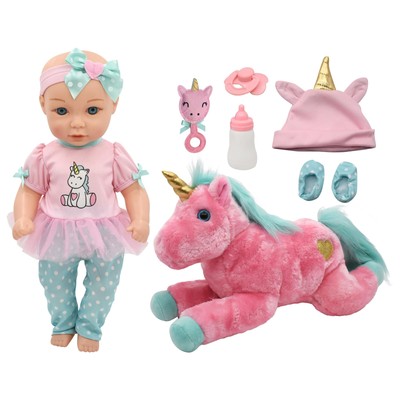 You & ME Friends 14'' Doll - Blonde Hair/Blue Eyes
