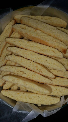 Homemade Lemon Biscotti - 24 Cookies