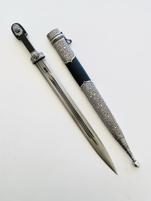 Handmade Caucasian Dagger, Kindjal, Forged Steel Sword,  Birthday Gift for Men