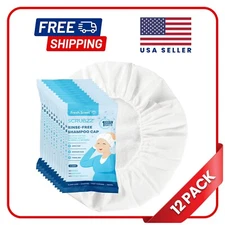 Scrubzz No Rinse Shampoo Caps - 12 Count, Fresh Scent