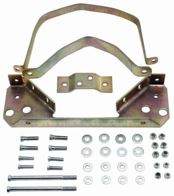 EMPI 9507 TRANSMISSION SOLID MOUNT KIT W/ STRAPS Bug BUG BUGGY RAIL BAJA GHIA SB
