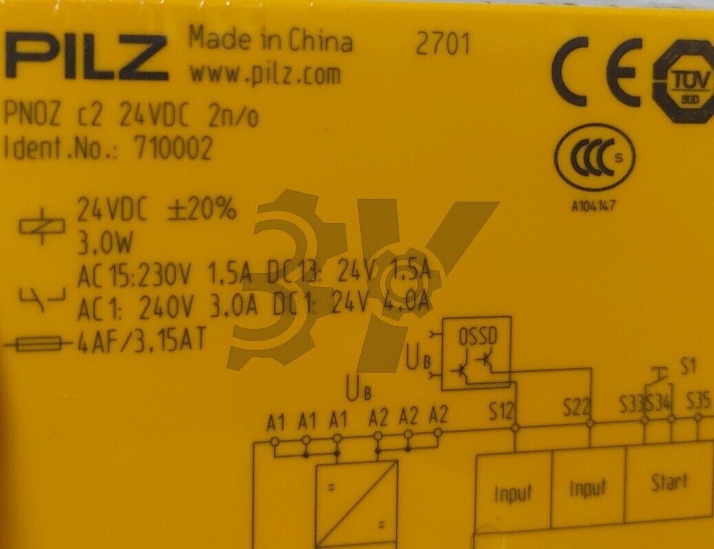 1PCSNEW pilz safety relay PNOZ C1 710001