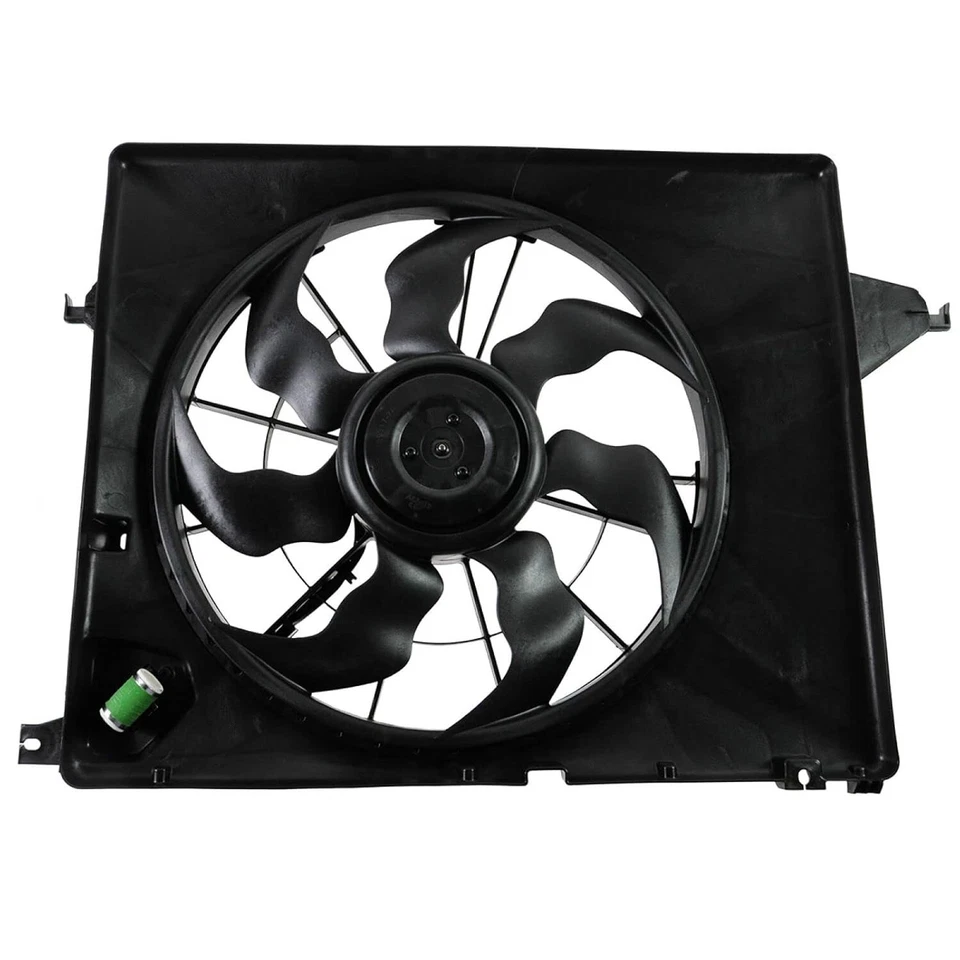 Conjunto Ventilador Radiador Compatible con Hyundai Santa Fe 2010-2012 2011... Foto 2 de 4