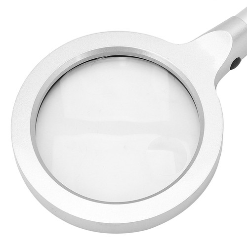 5X 10X Handheld Magnifying Glass 12 LED Illuminated Lighted Magnifier Reading - Picture 3 of 12