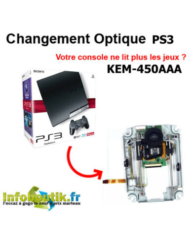 Pièce de Rechange Chariot Bloc Optique PS3 KEM-450AAA - Photo 1 sur 7