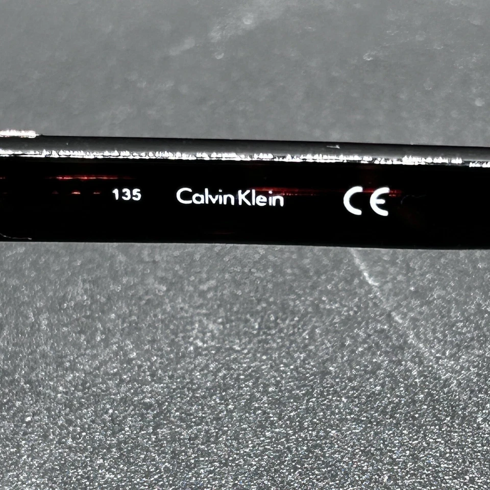 Calvin Klein R709S 240 Butterfly Sunglasses Brown Tort 55-17-135 Used - Image 4 of 4