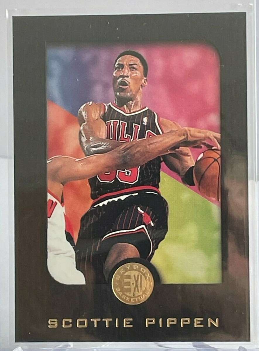 1995-96 E-XL Chicago Bulls Basketball Card #12 Scottie Pippen | eBay