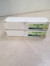 LOT OF 2 - CANARE BCJ-XJ-TRB IMPEDANCE TRANSFORMER FEMALE BNC TO MALE 3 PIN XLR