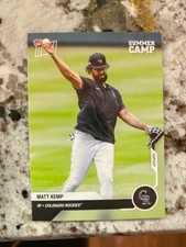 2020 TOPPS NOW CARD RTOD SUMMER CAMP WAVE 2 CARD ROCKIES MATT KEMP OD-493