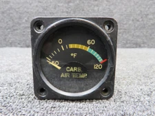G995 Garwin AN5790-6 Carb Air Temperature Indicator (Worn Inner Face)