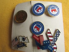 Republican National Committee Pins  Others, Reagan Ranch Member Pin, Lotx7, VGC