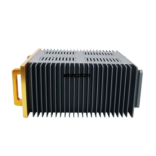 BZ-A15 Klasse A Endstufe Gehäuse Aluminium Gehäuse Zum Selbermachen Amp Case + VU Meter - Bild 6 von 8