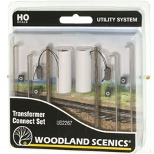 Woodland Scenics ~ New 2025 ~ HO Scale ~ Transformer Connect Set ~ US2267