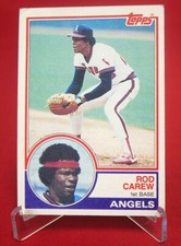 Rod Carew 1983 Baseball Card TOPPS #200 EX-MT