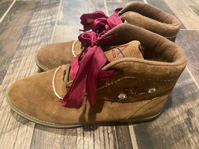 FIFTYFIFDEAL　スウェードラバーソール　90sビンテージ　Lサイズ Vintage 1994 LA Gear Suede Boots Size 6 NWT New Dead stock | eBay