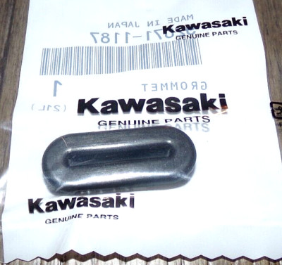 KAWASAKI OVAL RUBBER GROMMET, TERYX,ZX-11,NINJA, VULCAN, Z1000, Z750, 92071-1187