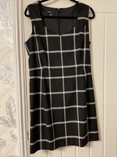Mango Suit Black And White Dress XL (14)