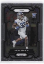 2023 Panini Prizm Brian Branch RC Rookie #328