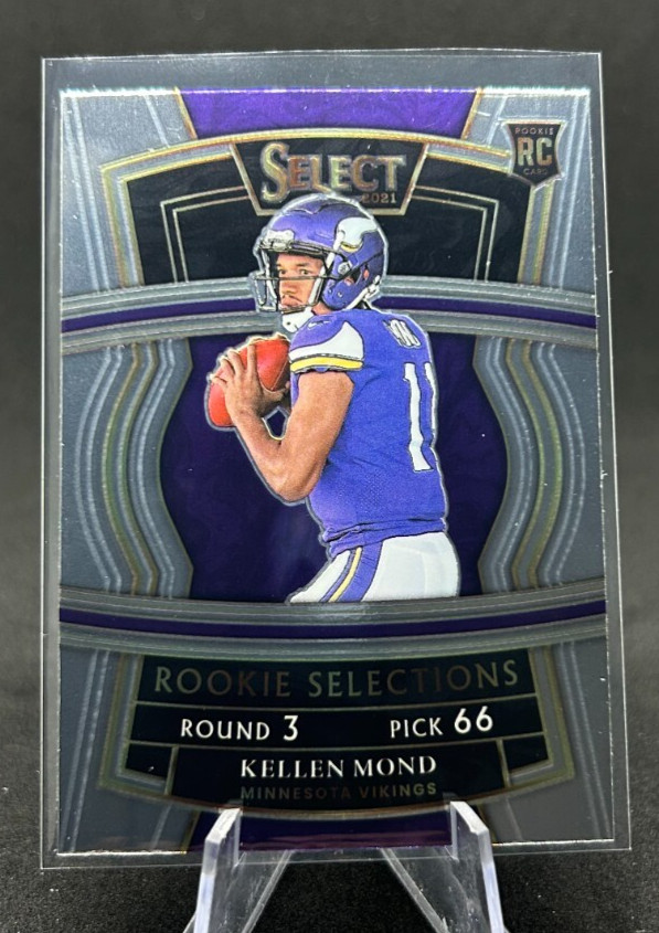 Kellen Mond 2021 NFL Panini Select Base Rookie Selections RC #RS-20 Vikings