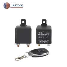 12V Car Battery Disconnect Cut Off Isolator Master Switches IWith Remote Control