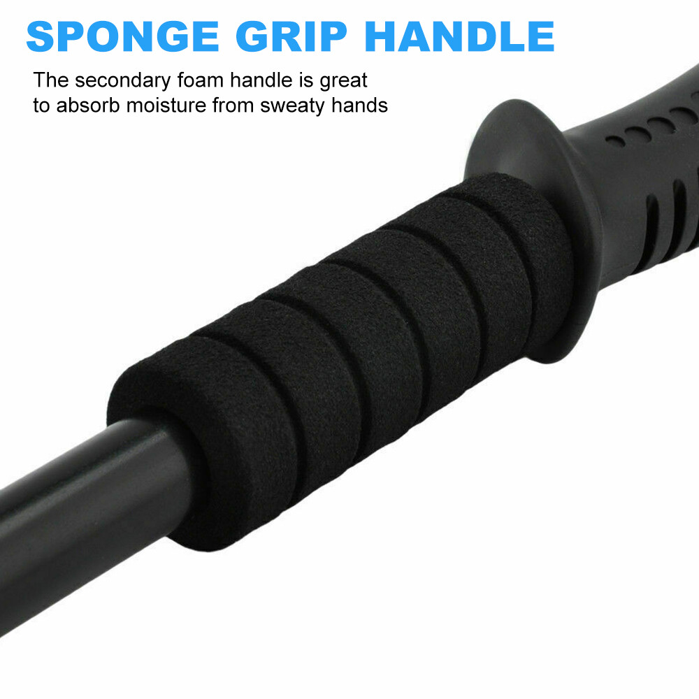 2x Aluminum Trekking Walking Hiking Stick Poles Adjustable Alpenstock ...