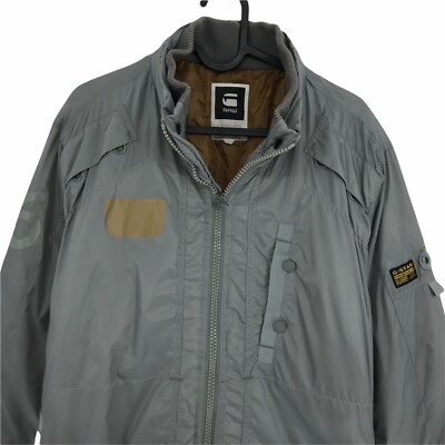 G-STAR Dark Grey NEW RECOLITE ASPEN OVERSHIRT Jacket Coat