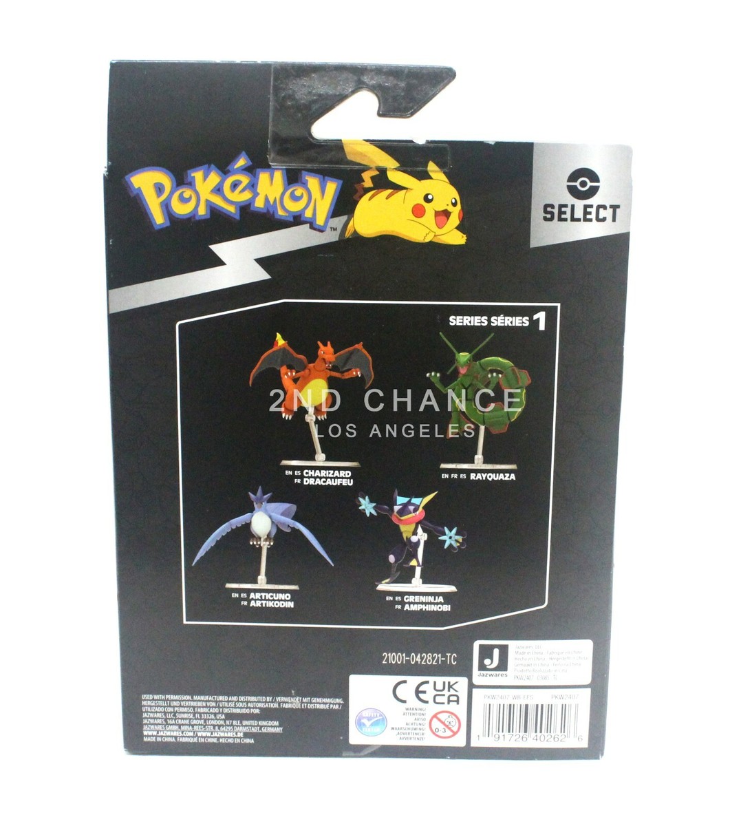 New 2021 Jazwares Pokemon Articulated Charizard 6'' Figure