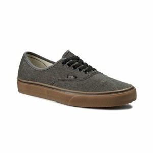 vans authentic washed black