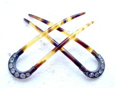 ANTIQUE HAIR COMB OR HAIR PIN SET INCLUDES US TARIFFS