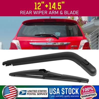 Super clean 14.5''+12'' Durable Windshield Rear Arm & Wiper Blade Perfect fit