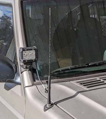Mât D'Antenne Noir Pour Jeep Grand Cherokee (2001-2016) - Réf. 56043311AC - Neuf