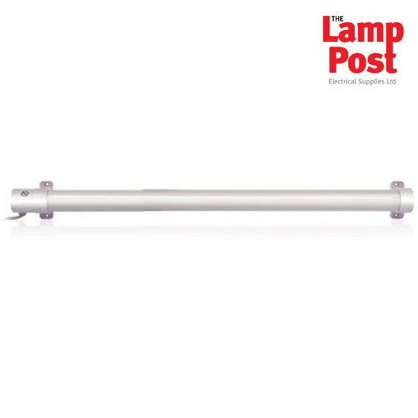 Hyco TH04B 4 Foot 4ft Tubular Heater 180W IP55 With Brackets u0026 Lead | eBay