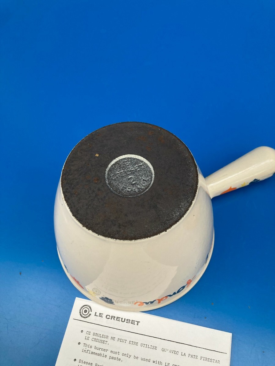 Le Creuset - Service à fondue poêle et fourchettes - fonte - Catawiki