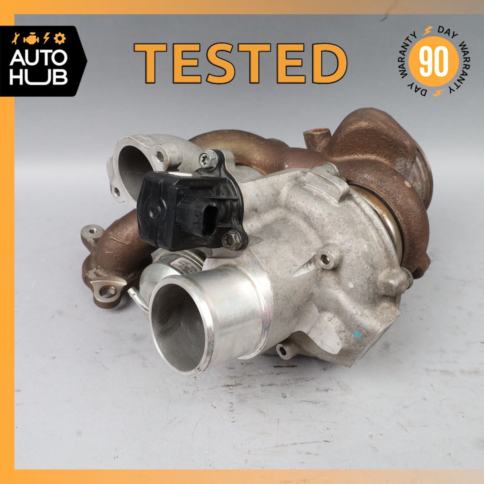 14-24 Maserati Quattroporte Levante Left Turbocharger Turbo Charger Manifold OEM