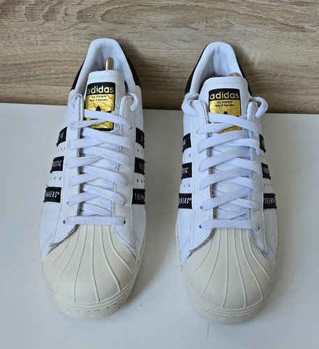 Human Made x adidas Superstar FY0728 Sneaker Schuhe Gr. 11 = 46 super Zustand - Imagen 2 de 8
