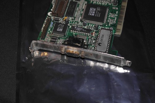 OCTEK ARK100PV 1MB DRAM PCI VGA video card FOR PARTS OR REPAIR - Afbeelding 2 van 2