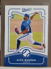 Alek Manoah 2021 Chronicles Baseball Classics RC card #18 Toronto Blue Jays 