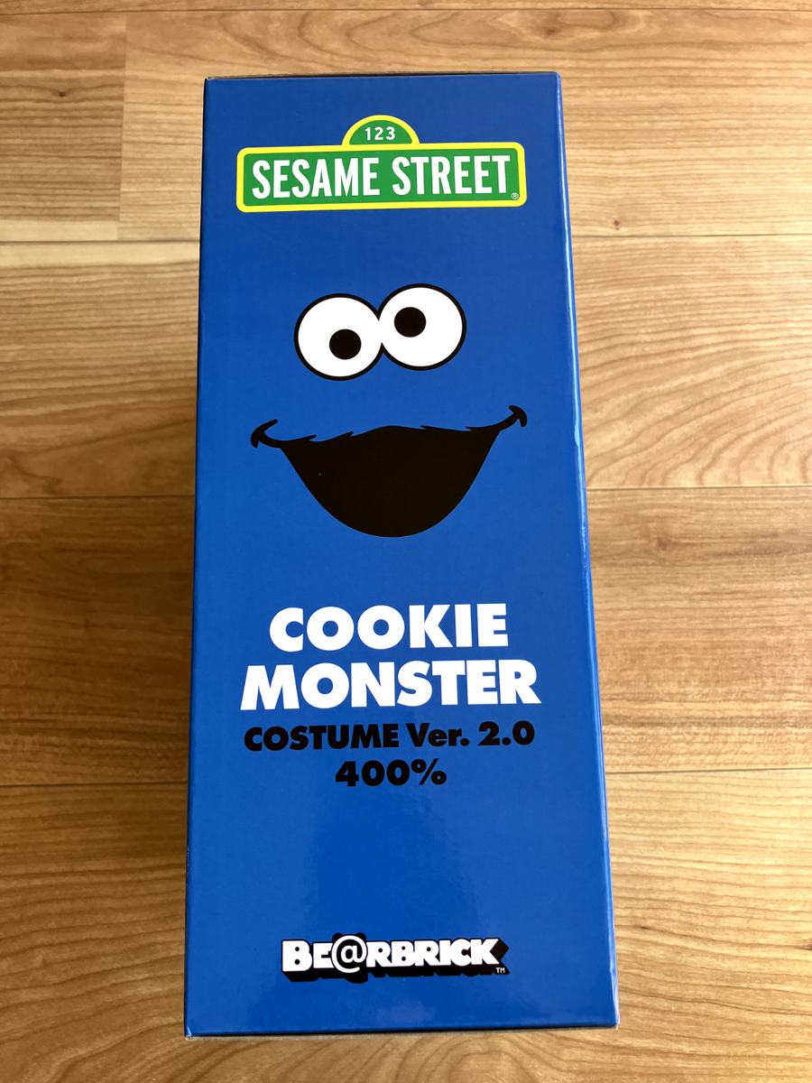 MEDICOM TOY BE@RBRICK COOKIE MONSTER COSTUME Ver.2.0 400 MEDICOM TOY BE@RBRICK COOKIE MONSTER COSTUME Ver.2.0 400