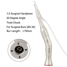 Dental 1:2 Surgical Handpiece 20 Degree Angle Attachment NSK Style