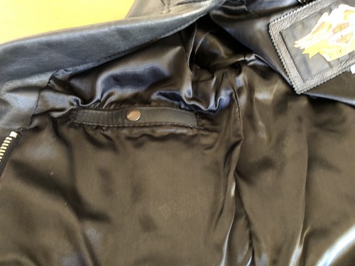 Genuine Harley Davidson , Made In Australia Women’s Leather Jacket Size 14 - Picture 9 of 15