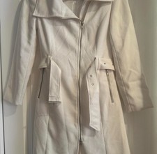 Marc Jacobs Elegant Cream light trench jacket with belt trenchcoat Marcjacobs