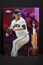 2020 Topps Chrome - Jeff Samardzija #197 Pink Refractor Giants
